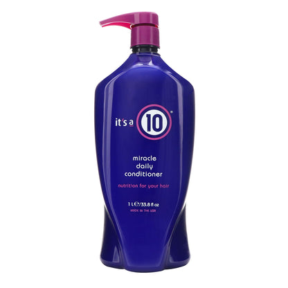 It's A 10 Miracle Moisture Shampoo 33.8 Oz & Daily Conditioner 33.8 Oz Duo.