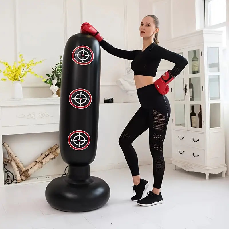 Ultimate Inflatable Punching Bag - Household PVC Boxing Column-2