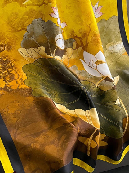 Floral Printed Shawl & Scarf