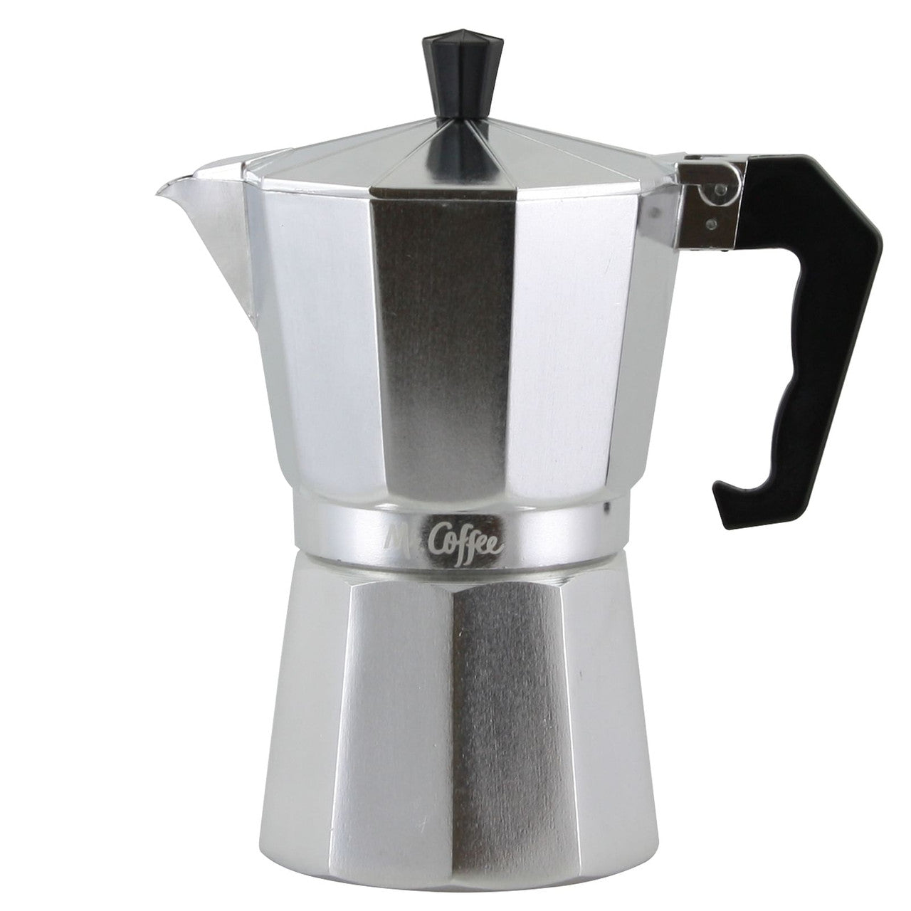 Mr. Coffee Brixia 6-Cup Aluminum Stovetop Espresso Maker-0