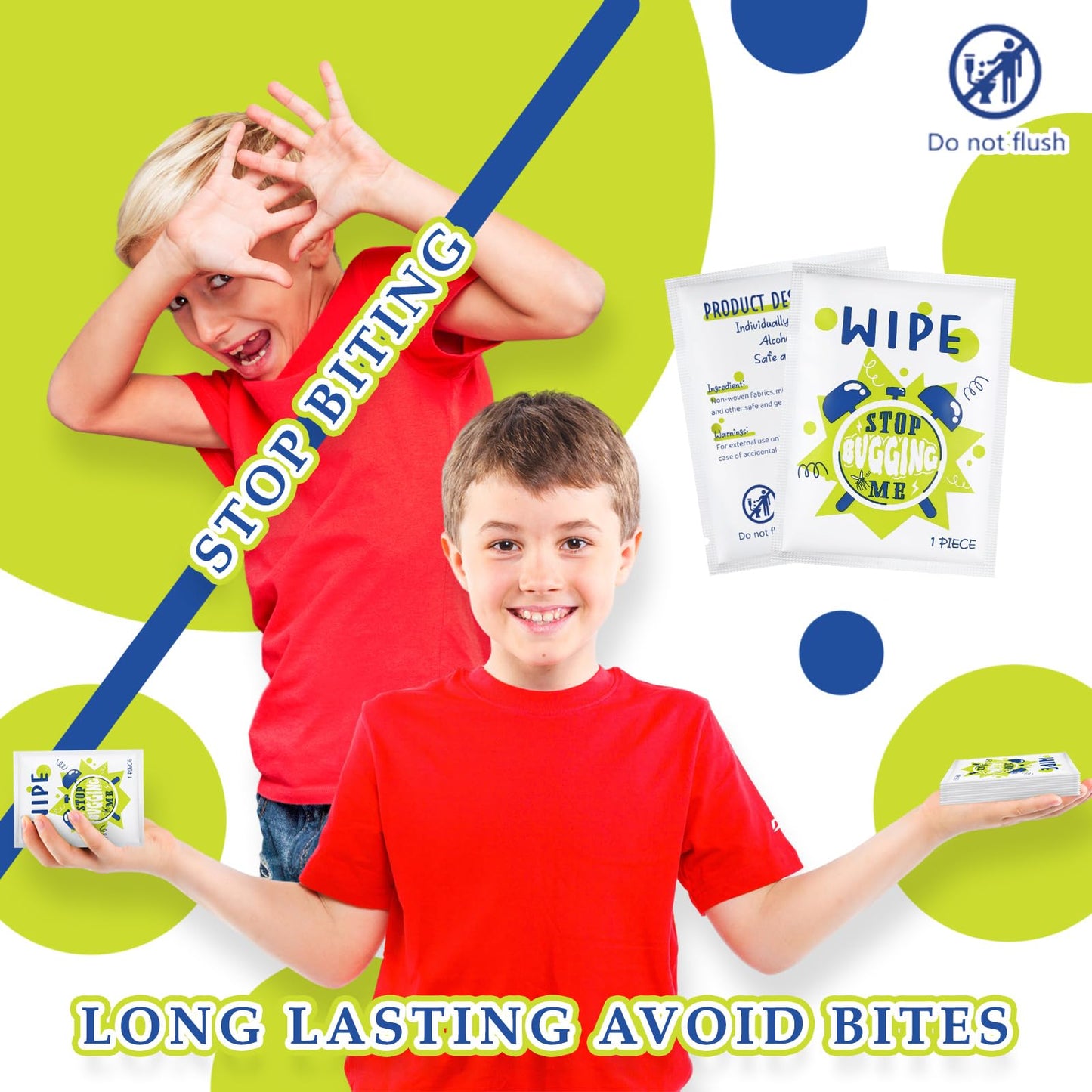 Tondiamo 200 Pcs Peppermint Wipes Mint Travel Individually Wrapped Bulk Wipes for Summer Outdoors Long Lasting Comfortable Hiking