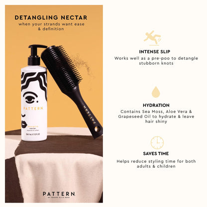 PATTERN Beauty by Tracee Ellis Ross Detangling Nectar w Sea Moss for Curly Hair 3a-4c, Great for Knots, Tangles and Matting