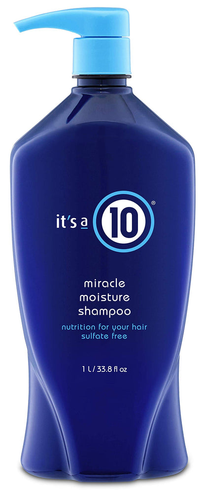 It's A 10 Miracle Moisture Shampoo 33.8 Oz & Daily Conditioner 33.8 Oz Duo.