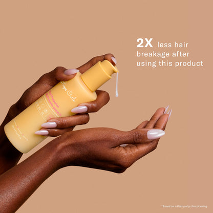 Rizos Curls Multivitamin Leave-In Heat Protection Up to 450°F - Vitamin E & Argan Oil Strengthen, Repair & Add Shine to Straight, Wavy, Curly, Coily, Kinky Hair Types Sulfate & Paraben Free