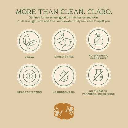 OCOA Curl Care Shampoo & Conditioner Duo – Sulfate-Free with Apple & Cupuaçu Butter, Moisture Retention, Hair Growth, and Healthy Scalp – For Wavy, Curly, Dry, Damaged & Color-Treated Hair – 10oz