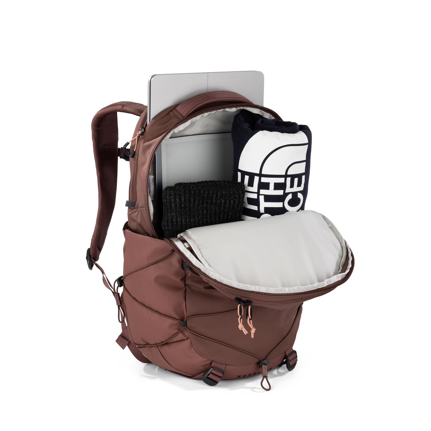 THE NORTH FACE Women's Borealis Commuter Laptop Backpack, Marron Purple/Pink Clay