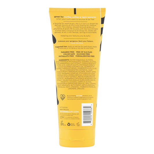 PATTERN Beauty by Tracee Ellis Ross Curl Gel w Medium Hold w Aloe and Cacay Oil for Curly Hair 3a-4c