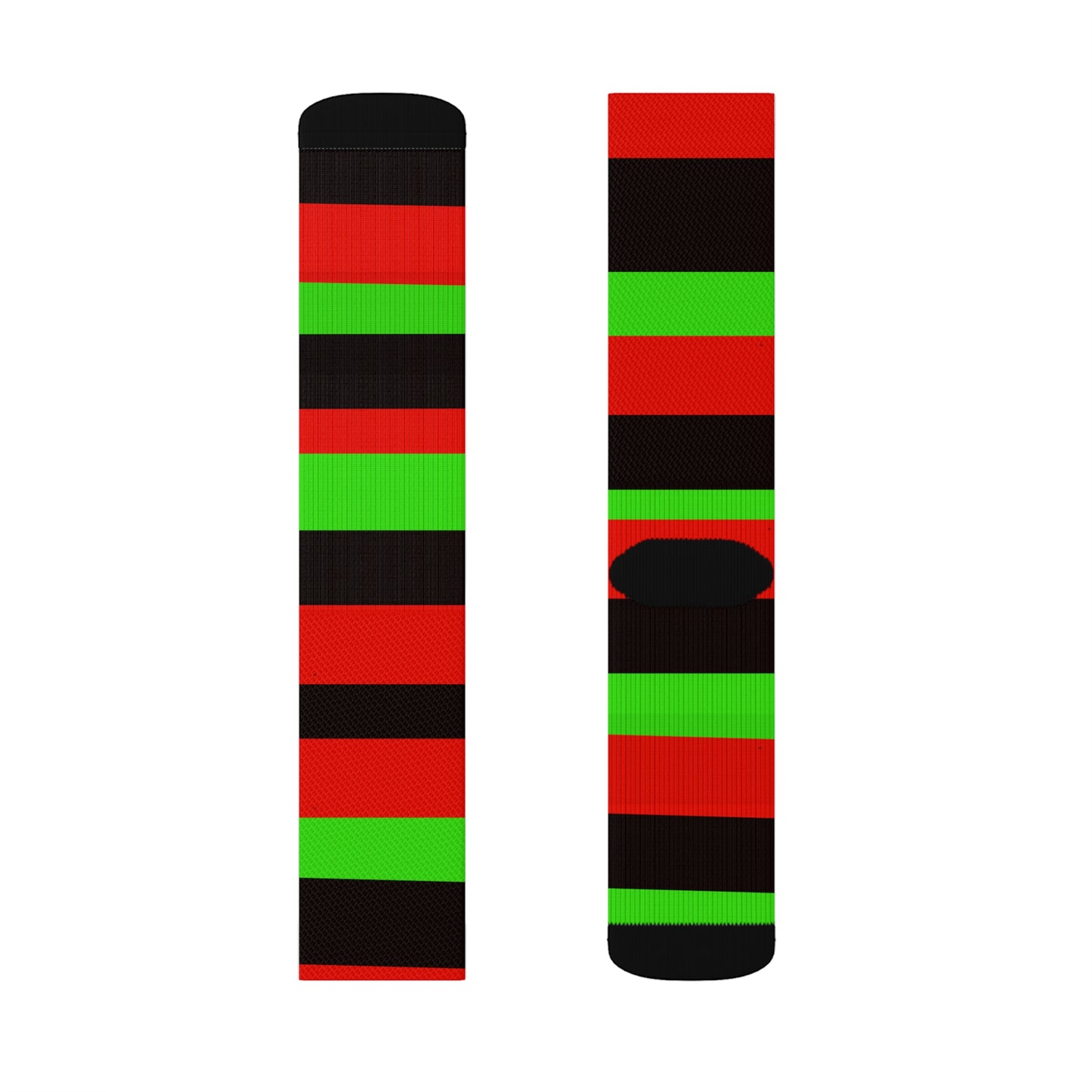 PAN AFRICAN COLORS Sublimation Socks by SobG Designs