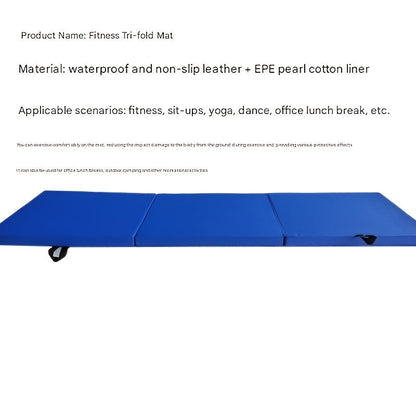 Thick Folding Fitness Yoga Mat for Home & Gym-3