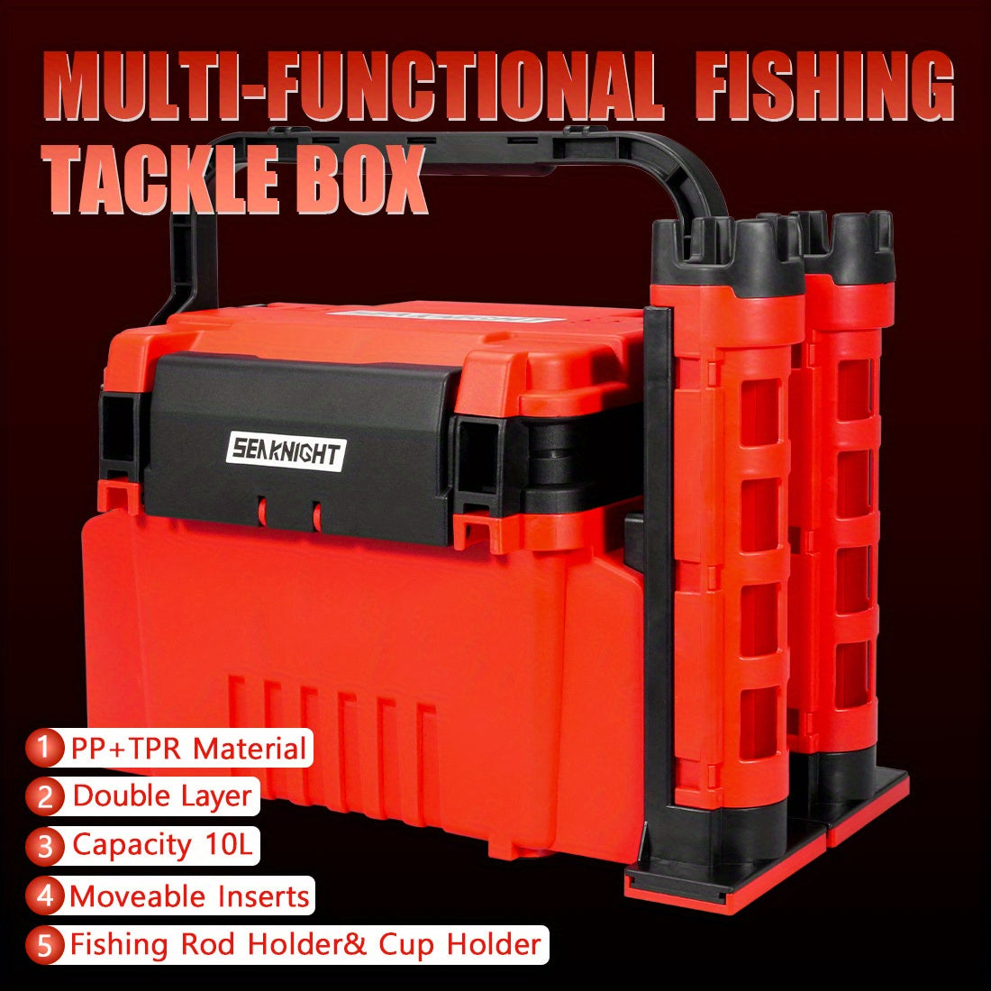 Tackle Box Organizer for Fishing Gear-3