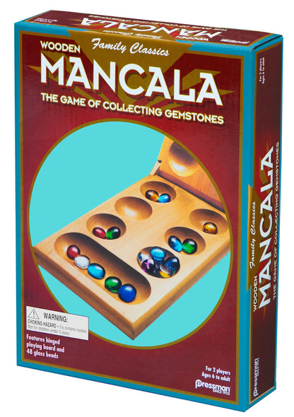 PRESSMAN TOYS PRE442606 MANCALA-AGES 6 TO ADULT; 2-4 PLAYERS