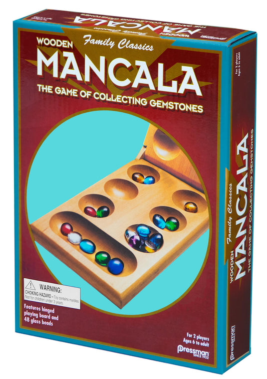 PRESSMAN TOYS PRE442606 MANCALA-AGES 6 TO ADULT; 2-4 PLAYERS