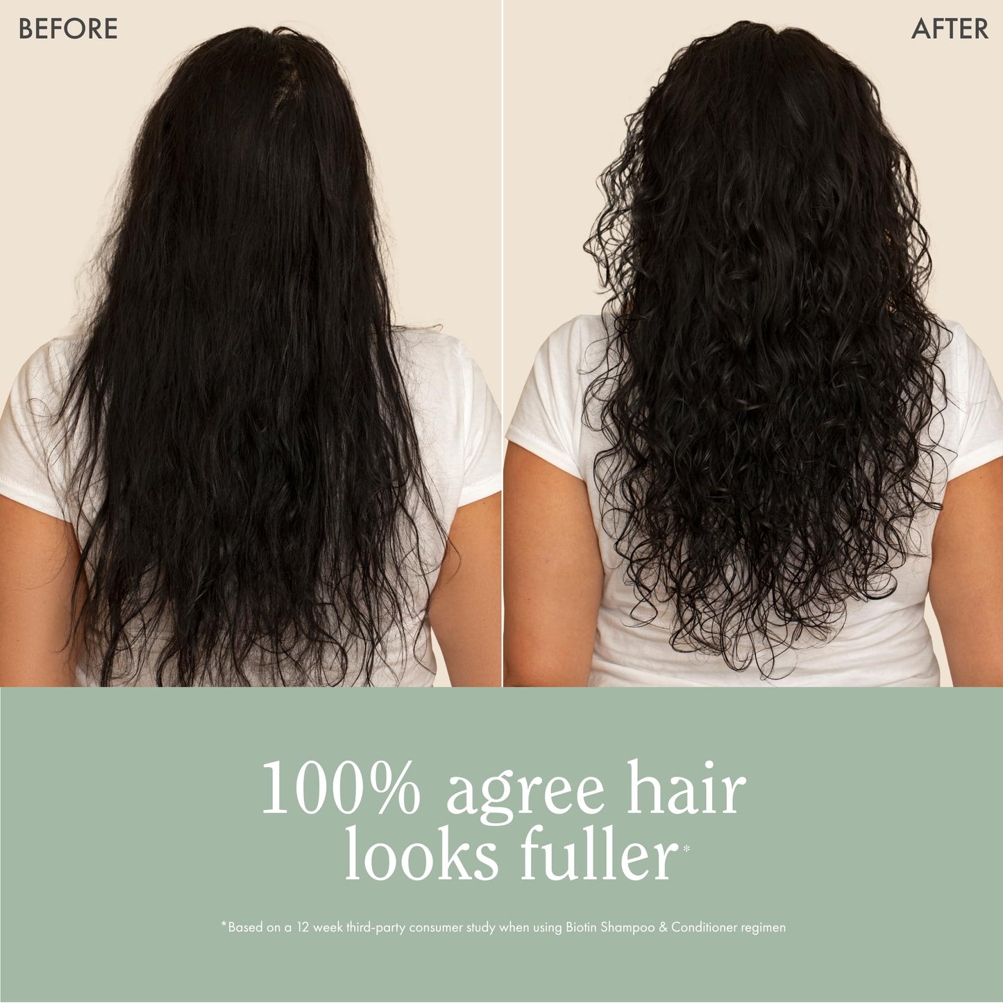 Rizos Curls Biotin Conditioner Deeply Moisturize & Reduce Breakage with Biotin, Coconut Oil & Aloe Vera Softens & Detangles All Hair Types Straight, Wavy, Curly Sulfate & Paraben Free