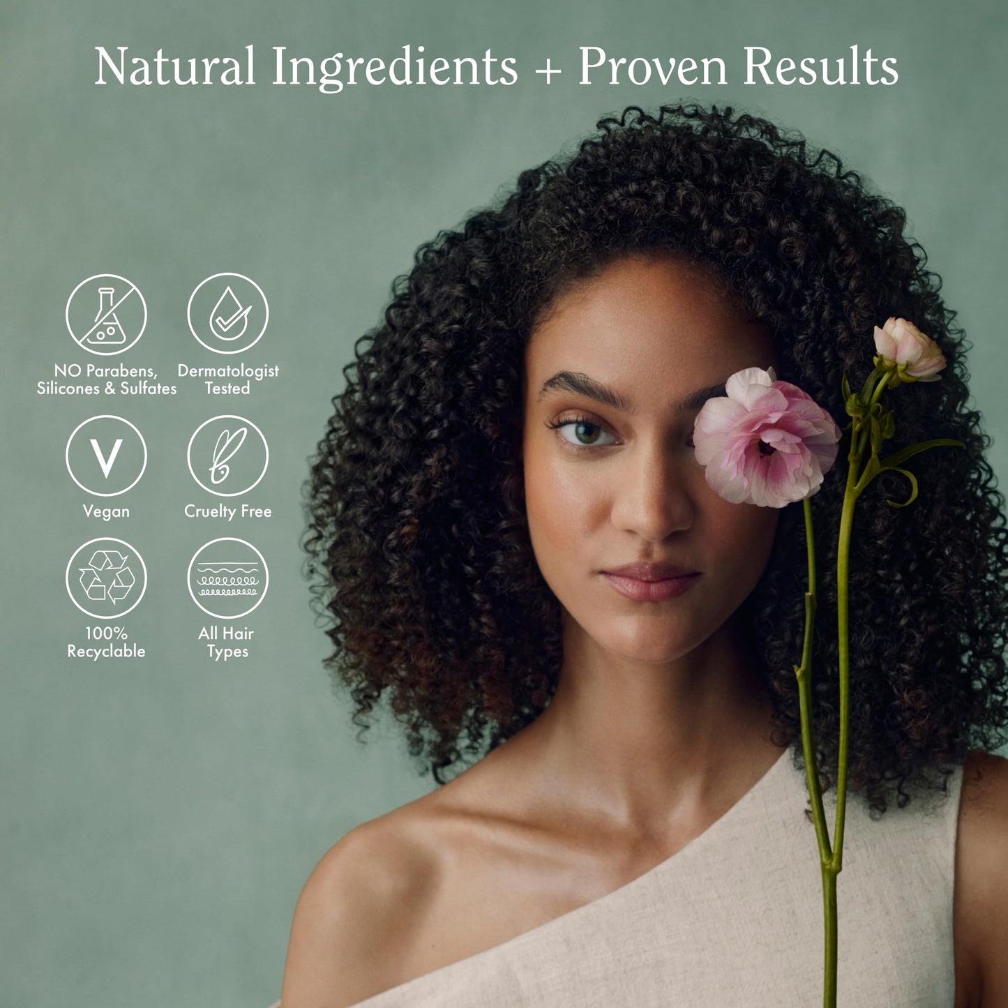 Rizos Curls Biotin Conditioner Deeply Moisturize & Reduce Breakage with Biotin, Coconut Oil & Aloe Vera Softens & Detangles All Hair Types Straight, Wavy, Curly Sulfate & Paraben Free