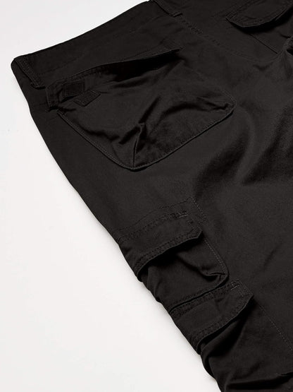 Wrangler Authentics Men&#39;s Premium Relaxed Fit Straight Leg Cargo Pant
