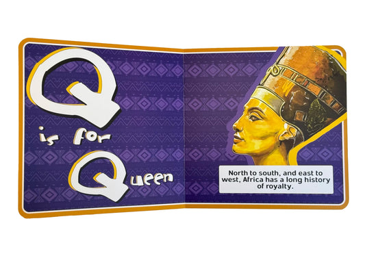 A is for Africa - Alphabet Learning & Early Origin Black History Board Book For Kids, Ages 0-5 : 52-Pages of Vibrant Positivity, Self-Love & Pride For Black Children & Toddlers