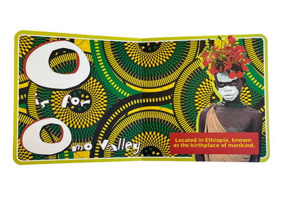 A is for Africa - Alphabet Learning & Early Origin Black History Board Book For Kids, Ages 0-5 : 52-Pages of Vibrant Positivity, Self-Love & Pride For Black Children & Toddlers