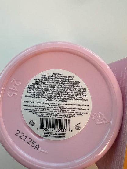 Rizos Curls Vitamin C Hair Repair Mask, Deeply Moisturizes & Hydrates, Softens & Minimize Frizz while Adding Shine, For Dry Damaged Hair, Infused with Shea Butter, 10 oz