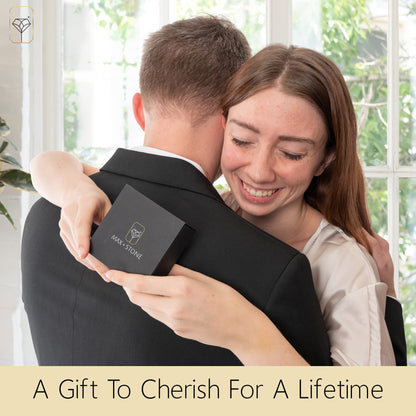 MAX + STONE Created Green Emerald Oval Sunburst Halo Ring for Women in 10k Yellow Gold with Created White Sapphire and May Birthstone Anniversary Ring Size 6