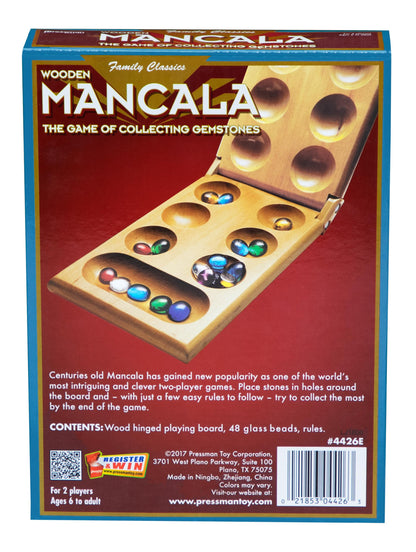 PRESSMAN TOYS PRE442606 MANCALA-AGES 6 TO ADULT; 2-4 PLAYERS