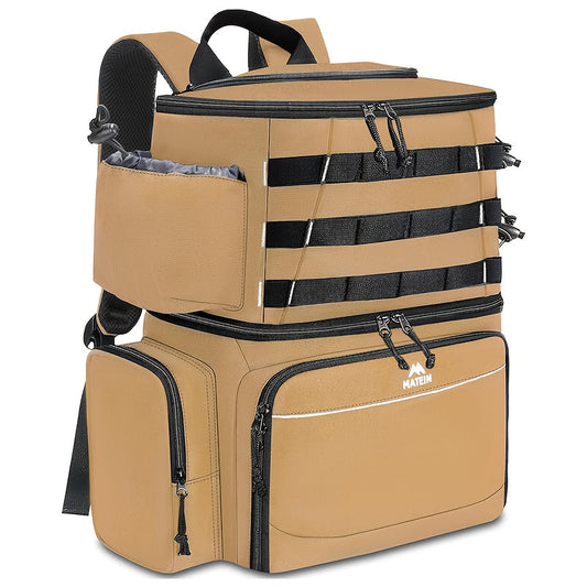 Fishing Tackle Backpack with Rod Holders & Cooler-0