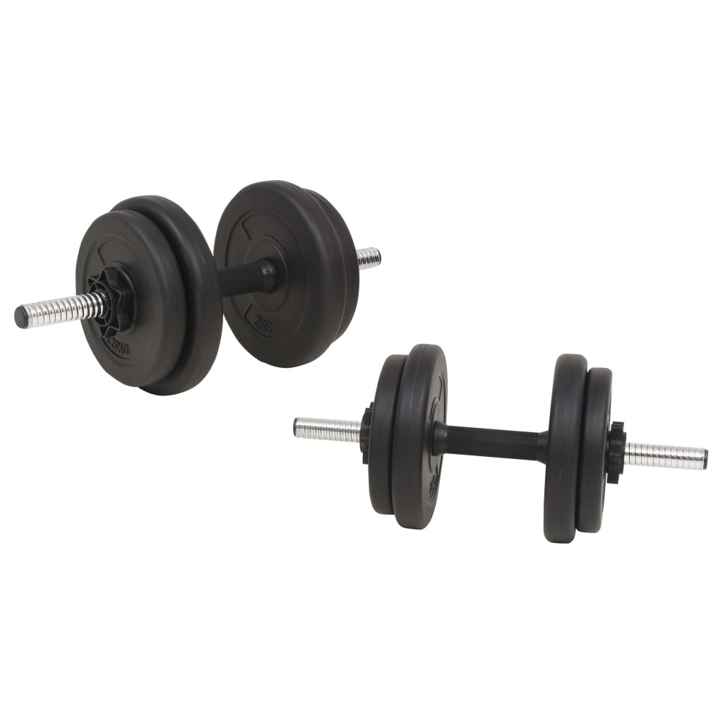vidaXL Barbell and Dumbbell Set 132.3 lb-3