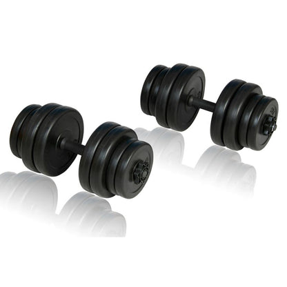 vidaXL Dumbbells 2x33.1 lb-3