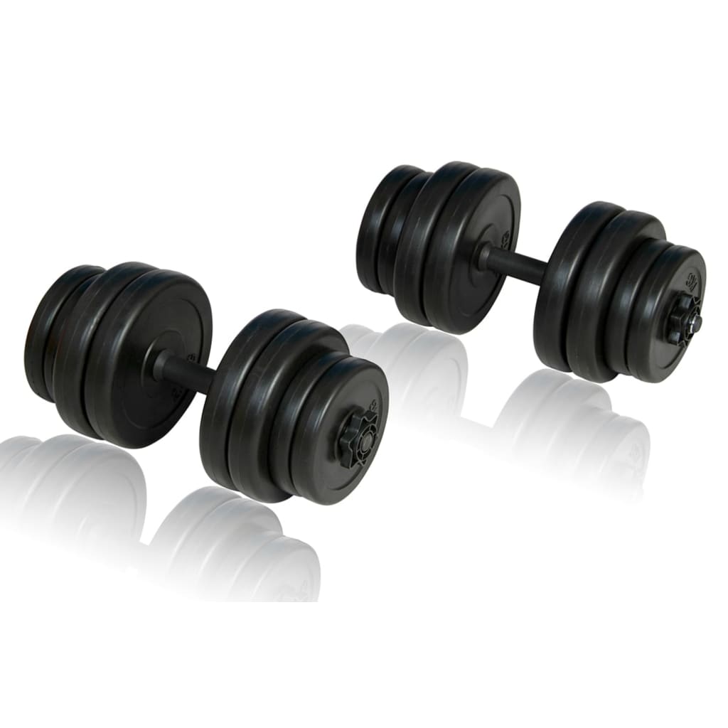 vidaXL Dumbbells 2x33.1 lb-4