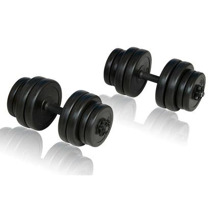 vidaXL Dumbbells 2x33.1 lb-4