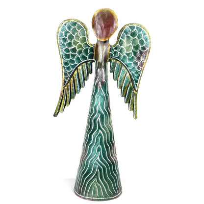 HAND PAINTED STANDING ANGEL