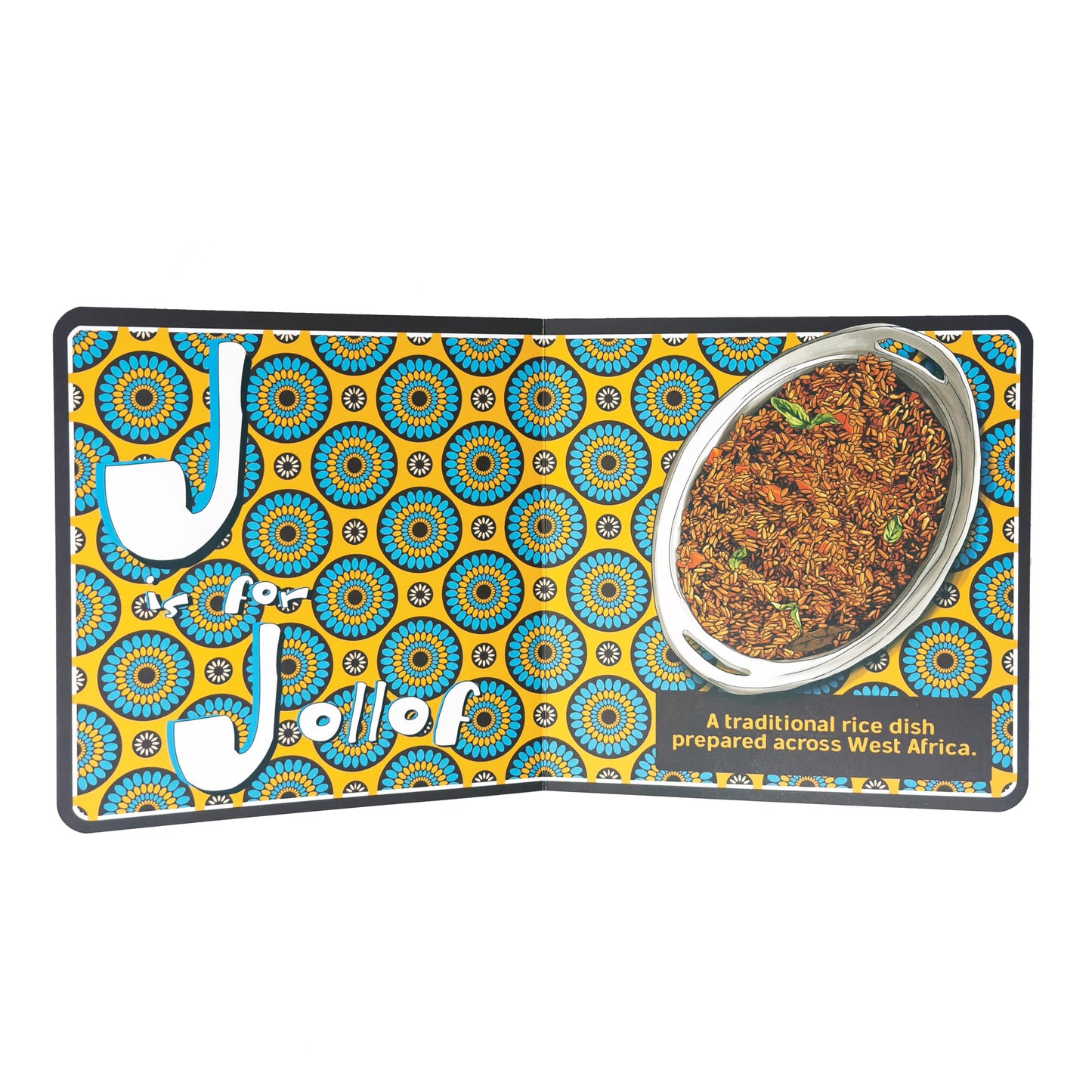 A is for Africa - Alphabet Learning & Early Origin Black History Board Book For Kids, Ages 0-5 : 52-Pages of Vibrant Positivity, Self-Love & Pride For Black Children & Toddlers