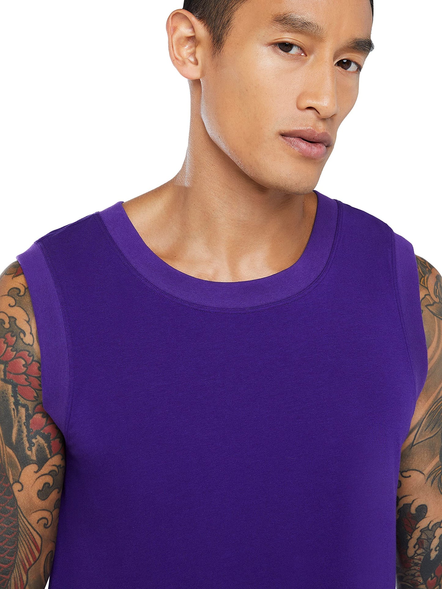 Savage X, Men's Sleep Tank, Purple Currant, L