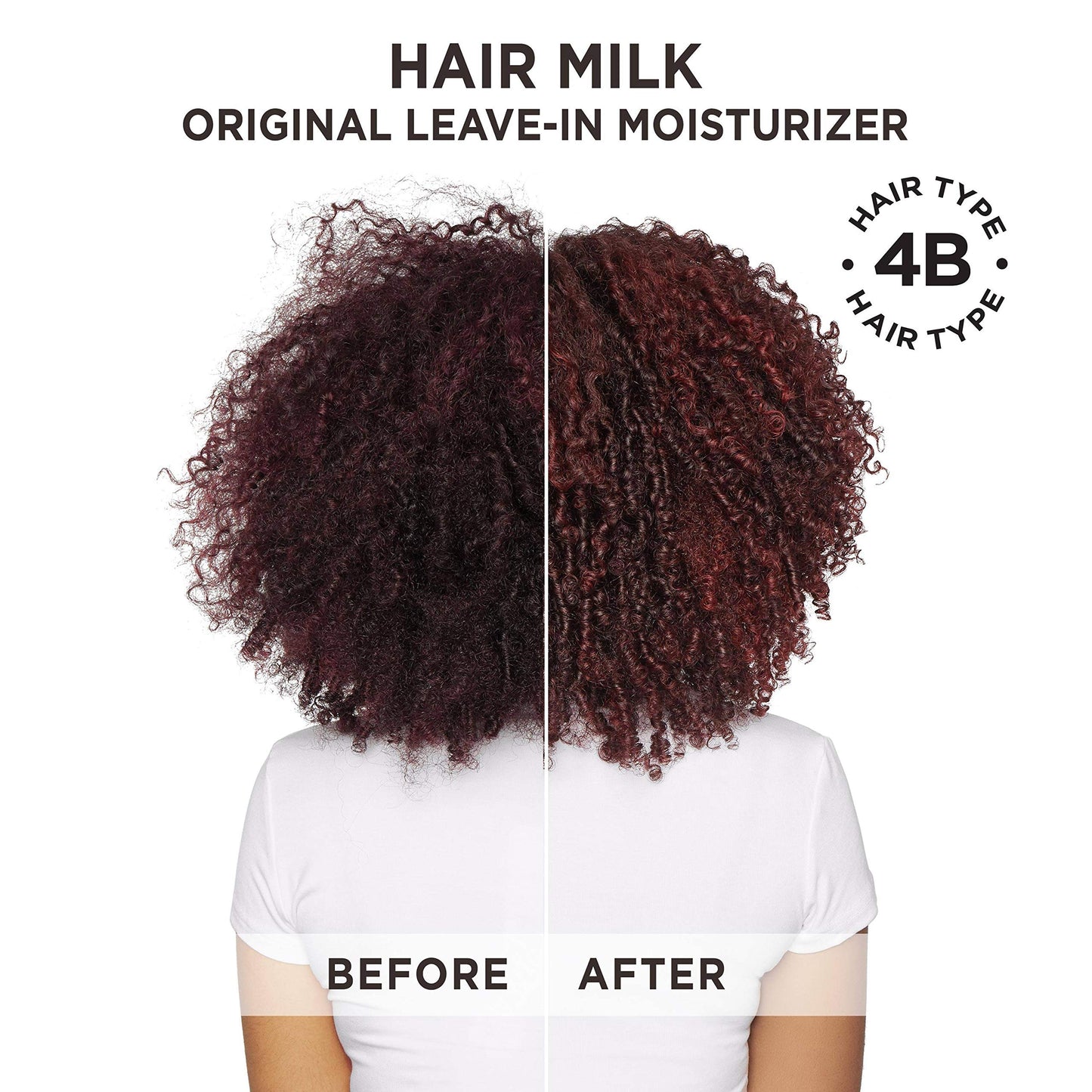 Curly Hair Products by Carol's Daughter, Hair Milk Original Leave-In Moisturizer for Curls, Coils and Waves with Agave and Shea Butter, 8 Fl Oz (Packaging May Vary)
