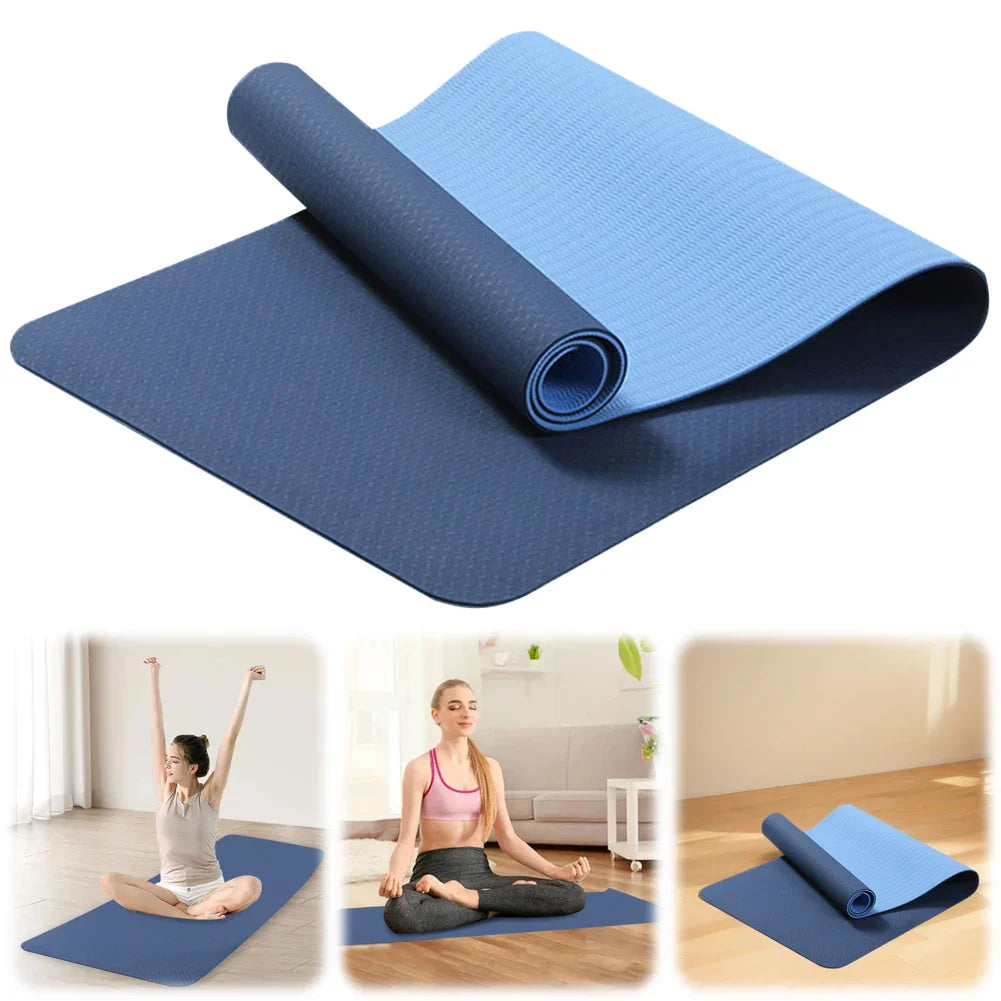 Anti-Slip Sports Fitness Mat for Yoga & Pilates-1