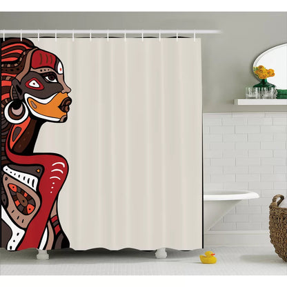 Avia Shower Curtain with Hooks Included