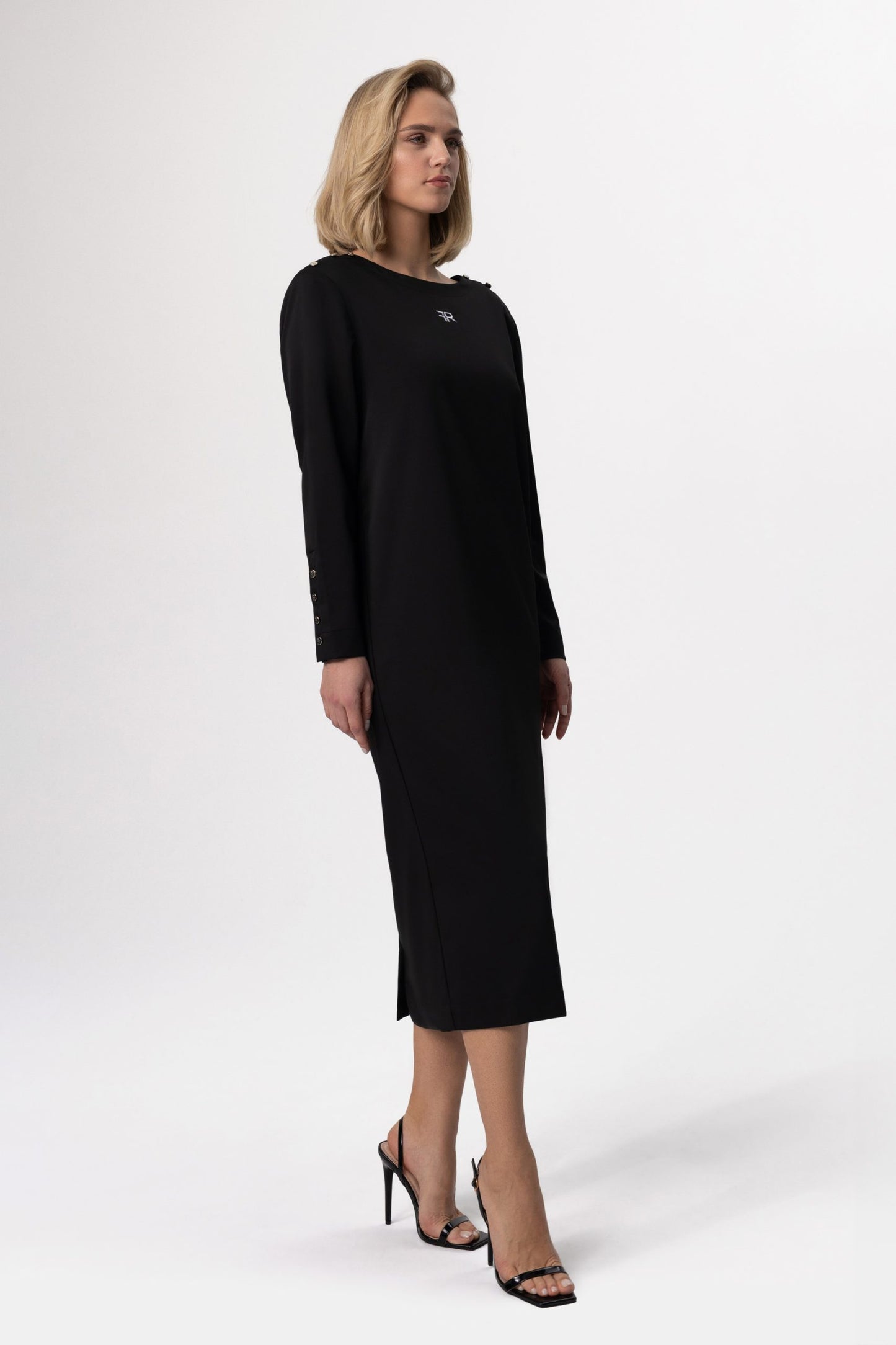 Indulge in the epitome of sophistication with our Elegant Open-Back Dress