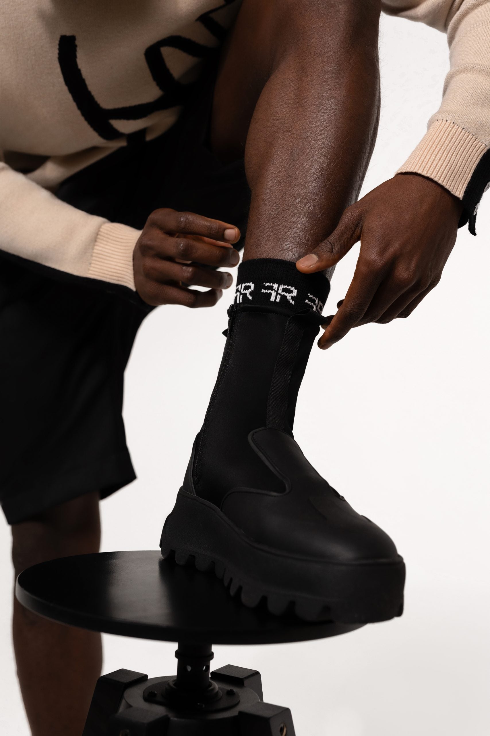 Jacquard Knitted Crew Socks-a perfect blend of comfort, style and craftsmanship