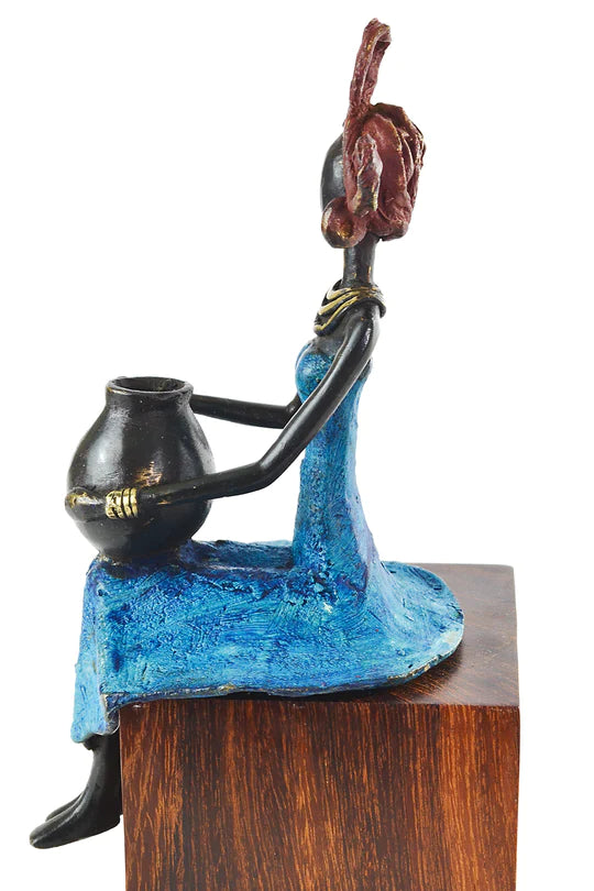 Harmony Burkina Bronze Sculpture
