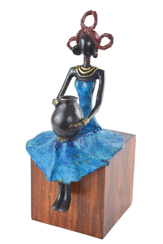 Harmony Burkina Bronze Sculpture
