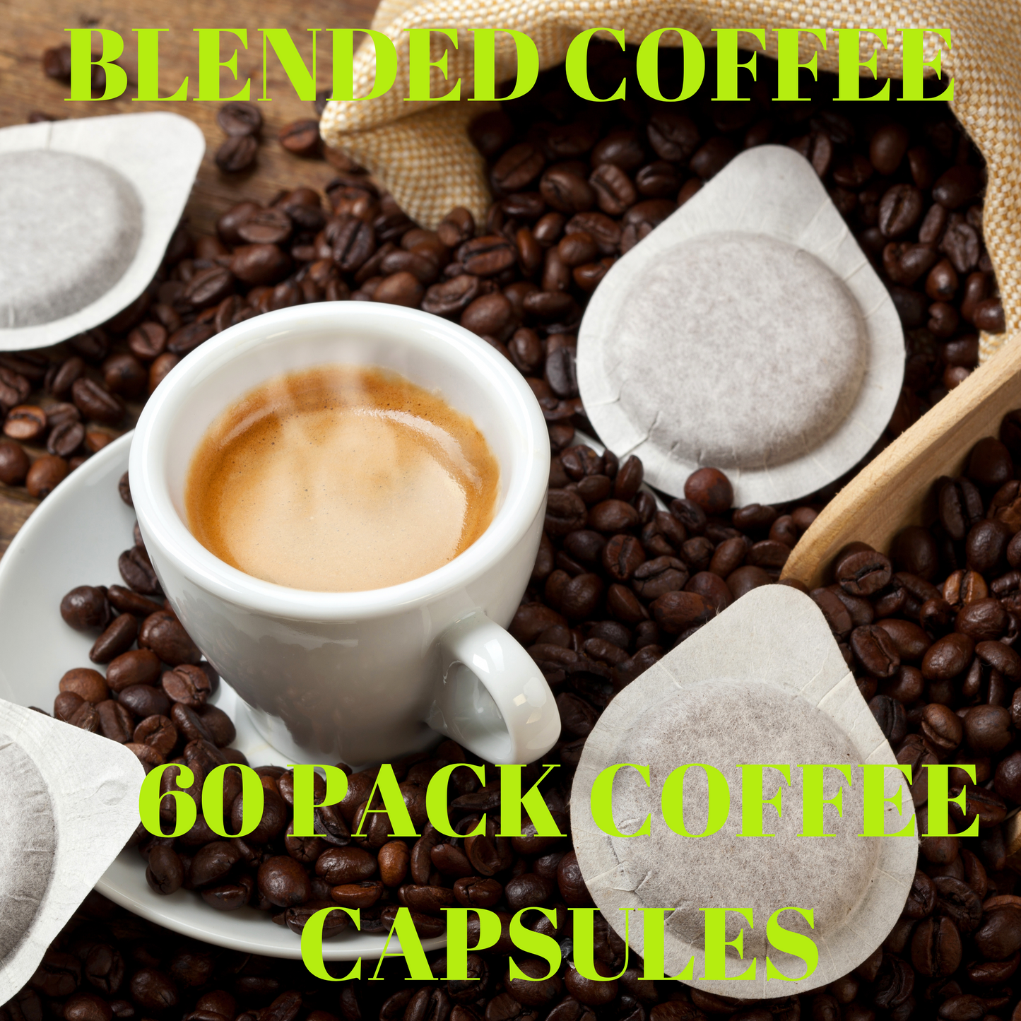 60 Pack Single Serve Coffee Capsules
