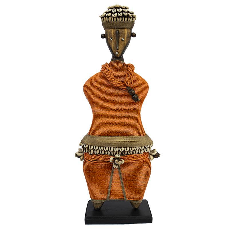 Beaded Namji Doll 02 Orange-0