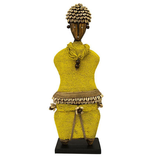 Beaded Namji Doll 02 Yellow-0