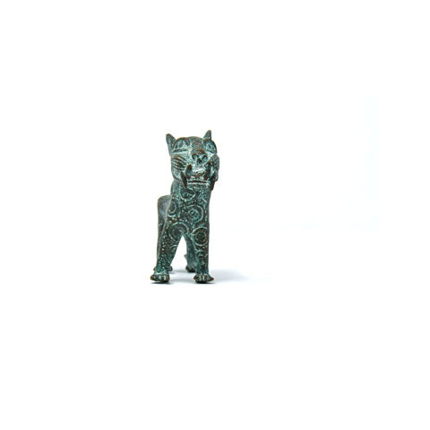 Benin Bronze Leopard 01-1
