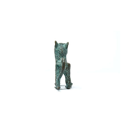 Benin Bronze Leopard 01-2