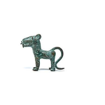 Benin Bronze Leopard 01-3