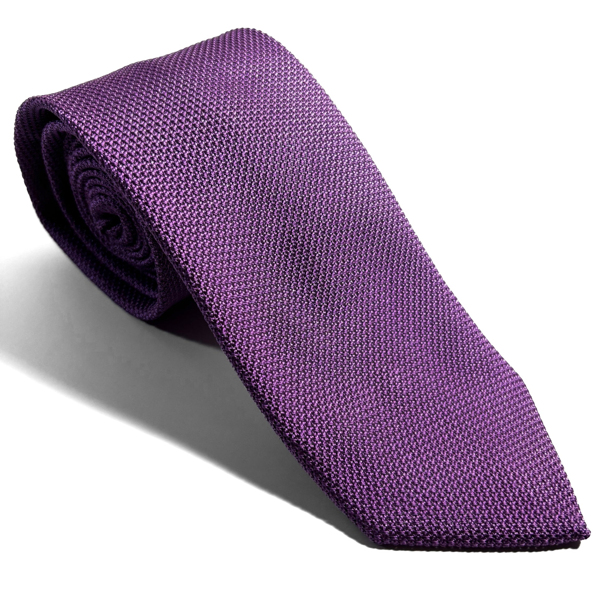 Light Purple Silk Grenadine Tie (Garza Fina)-0