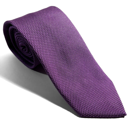 Light Purple Silk Grenadine Tie (Garza Fina)-0