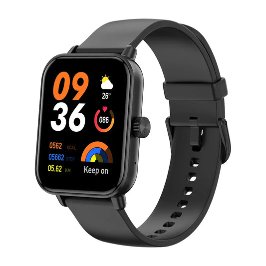 Voice Calling Smart Watch Screen Health Monitor (Black)-0