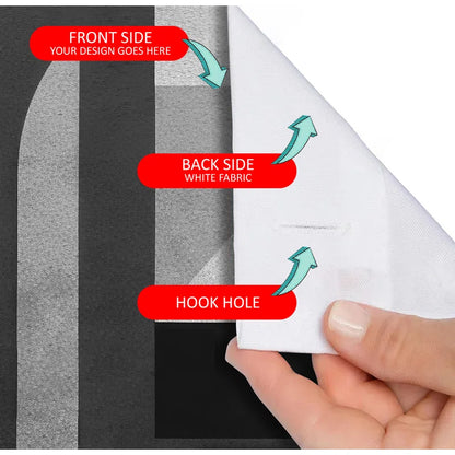 Shower Curtain with Hooks Included