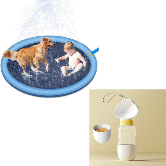 Cooling Spray Play Mat for Pets-10